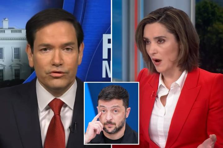 Marco Rubio accuses CBS reporter of pushing 'stupid media narrative' in fiery clash over Zelensky
