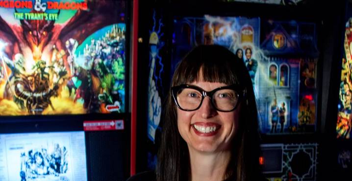 Electric Bat Arcade owner Rachel Bess is queen of Phoenix pinball