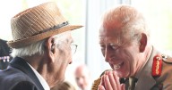 War hero, 105, shares intimate chat with 'brave' Charles about cancer battle