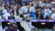 Ohtani hits 44th homer and Call has big night as Dodgers pound Rockies 11