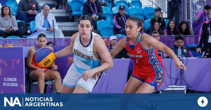 Argentina arrancó con dos triunfos en el 3x3 de básquet en los Juegos Panamericanos Junior