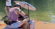 Floating DJ brings unique musical experience to Quinn's Pond