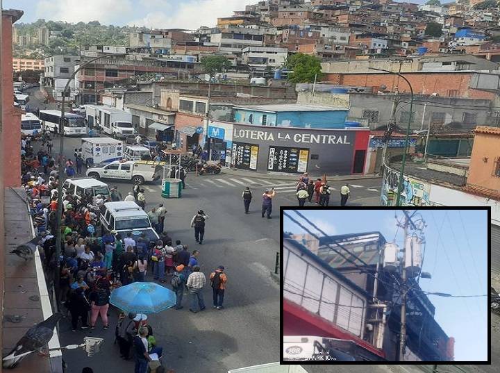 Abuela y nieto pierden la vida por desprendimiento de tendido eléctrico en Baruta