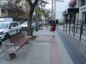 Acera poniente de la céntrica calle Arlegui de Viña del Mar quedó habilitada al tránsito de peatones tras fin de las obras
