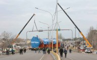 Impsa controlará en vivo cómo responde el puente: este jueves se reanuda el operativo del reactor