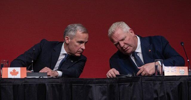 PM Carney, Premier Ford meeting in Ottawa today