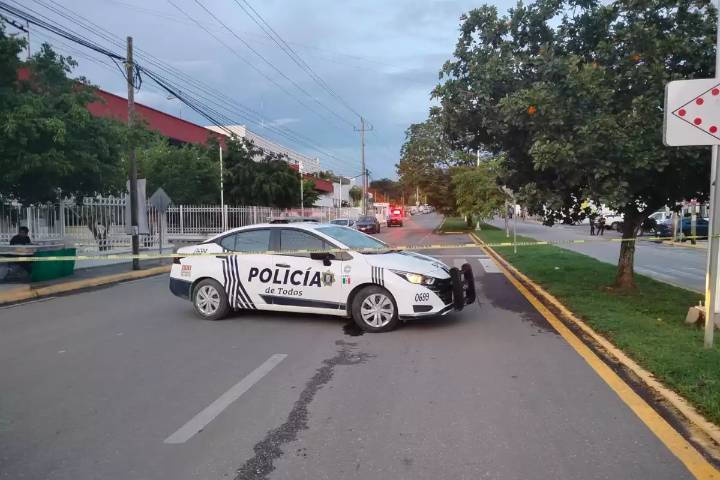 Balacera en Campeche deja un herido grave y fuerte operativo policiaco