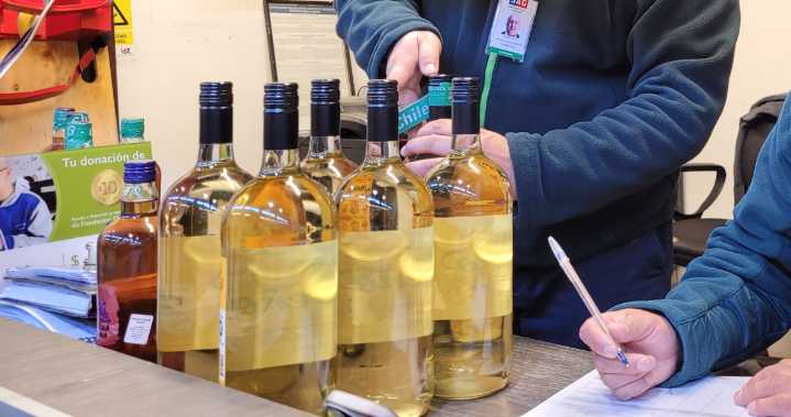 SAG incauta alcoholes ilegales en Ñuble: van más de 300 fiscalizaciones
