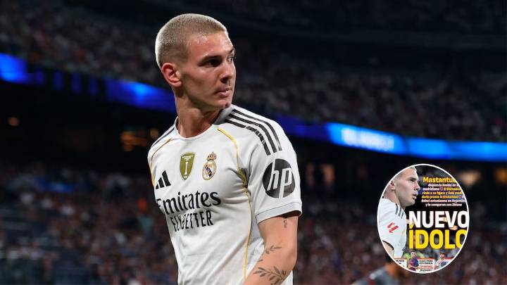 Franco Mastantuono encandila a todo Real Madrid: «Nuevo ídolo»
