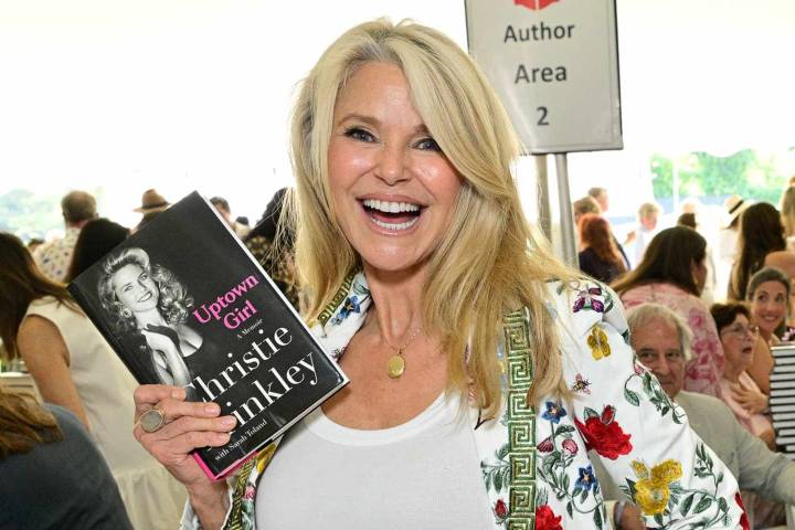 Christie Brinkley’s Floral Blazer Pops Over an All