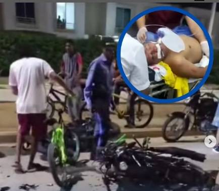 Dos muertos en accidente de motos en Valledupar