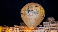 Así celebra Betanzos el 150 aniversario de su globo más famoso