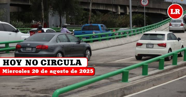Hoy No Circula 20 de agosto de 2025: autos y placas que descansan en CDMX y Edomex