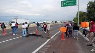 Registran Bloqueo en la Autopista México-Puebla, a la Altura de San Martín Texmelucan