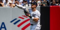 Aaron Judge starts throwing to bases in rehab from flexor injury