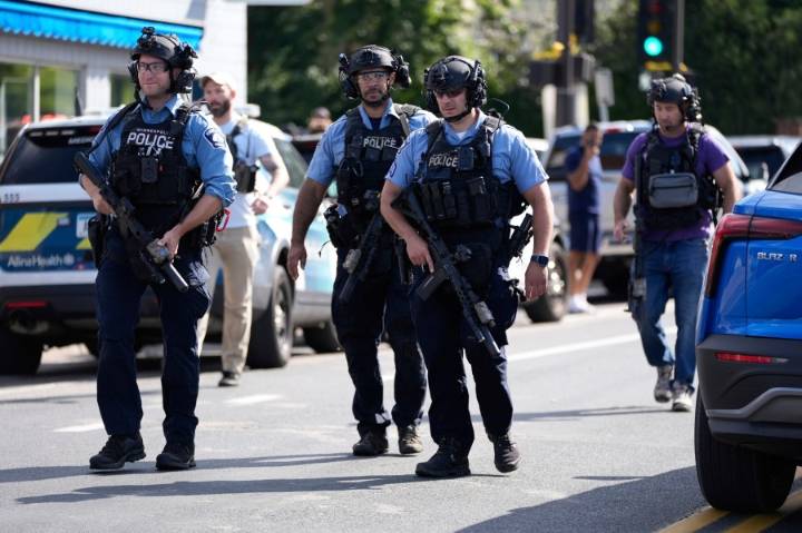 A shooting at a Minneapolis Catholic school kills 2 children, injures 17 people