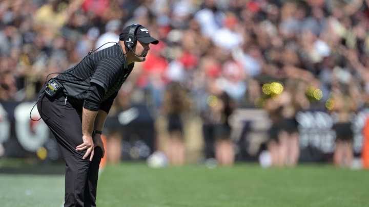 Purdue football coach Barry Odom 'excited for our team to be 1