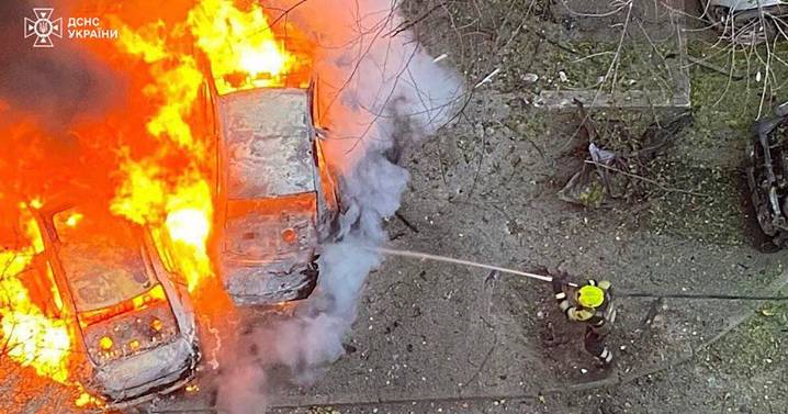 Russian attack on western Ukraine hits an American factory during the US