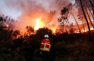 Ola de incendios en Portugal deja una tercera víctima mortal