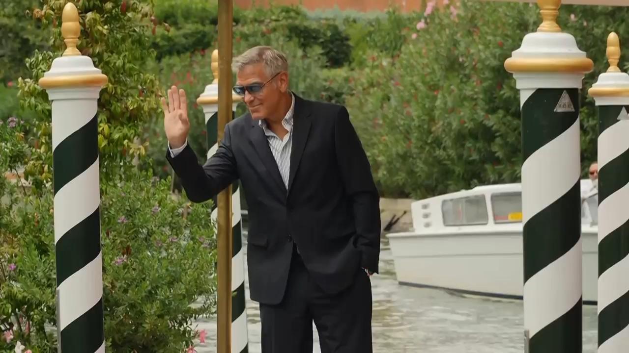 In Venice, George Clooney's boat comes in