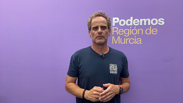 Ángel Luis Hernández, Podemos: "Abascal será investigado por la Fiscalía General del Estado por incendiar Torre Pacheco"