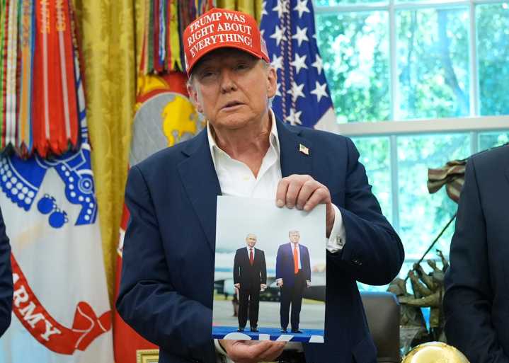 Trump stymied after saying he made headway on Russia-Ukraine talks only to see Putin balk
