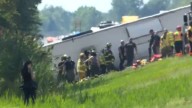 Accidente de bus turístico en Nueva York deja cinco muertos y decenas de heridos