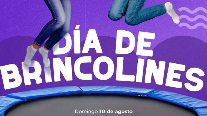 Brincolines y juegos gratis en Plaza CEIBA este fin de semana para toda la familia