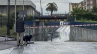 Una tormenta súbita anega Santander y su bahía en apenas dos horas