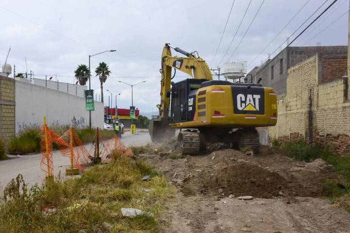 EN TIEMPO Y FORMA, COLECTOR PLUVIAL EN PRIVADAS DE LA HACIENDA AVANZA EN SU CONSTRUCCIÓN