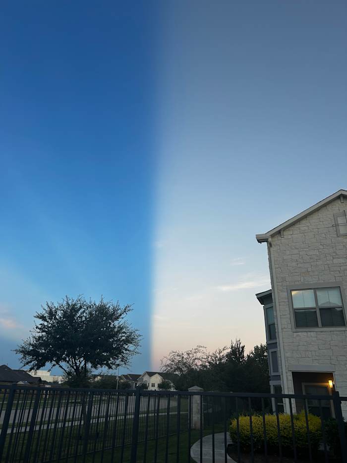 Chief Meteorologist Anthony Yanez and the mysterious line through the sky