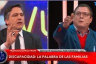 El senador libertario Paoltroni acusó al papá de un chico con discapacidad de ser "cómplice de una estafa"