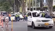Conductor ebrio se llevó por delante a agente de tránsito en Cali: van 55 agresiones de este tipo en el 2025