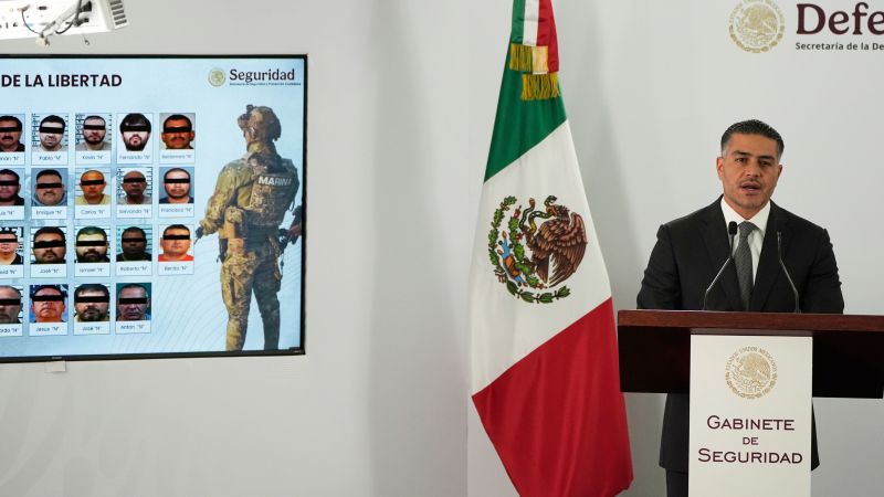Mexico says 26 alleged cartel figures sent to US were requested by Trump administration, not part of tariff talks
