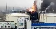 Ucrania atacó con drones una terminal de gas rusa en el Golfo de Finlandia y la central nuclear de Kursk
