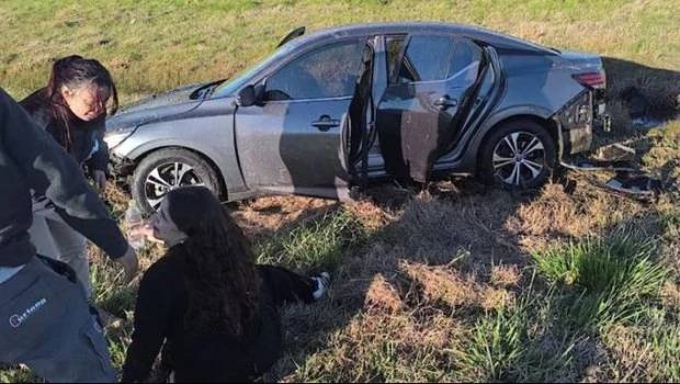 La Diputada Rocío Bonacci se accidentó en la autopista Buenos Aires