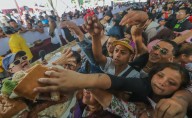 Un gigante de más de una tonelada abre la Feria de la Torta en su vigésima edición