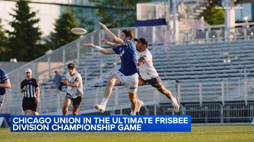 Chicago Union Ultimate Frisbee team to compete in Division Championship game against Minnesota Wind Chill at Northwestern field