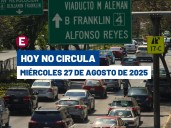 Coches con estas placas deben descansar el miércoles en CDMX y Edomex
