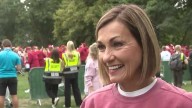 Iowa Gov. Kim Reynolds joins Cyclone fans at rally in Dublin ahead of game day