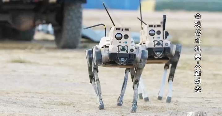 China Shows Off Armed Attack Robots