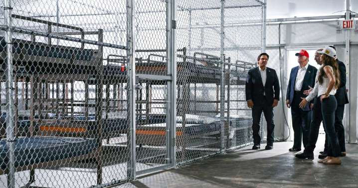 Judge rules 'Alligator Alcatraz' can stay open for now, but no further detainees or construction are allowed