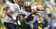 Montana State overmatched by FBS Oregon in season