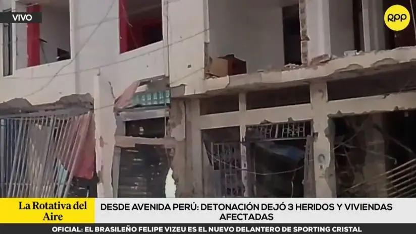 Así quedaron las calles de Trujillo tras explosión en la avenida Perú