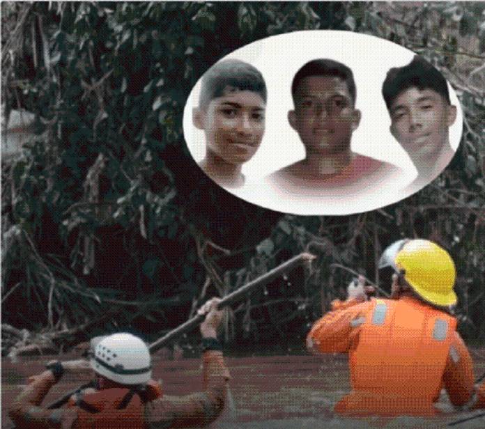 Tres jóvenes fallecen por ahogamiento en un río