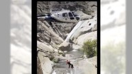 Long Beach man rescued after being trapped for 2 days behind waterfall near the North Fork of the Kern River