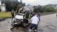 Fuerte choque en la Zitácuaro-Morelia deja un lesionado