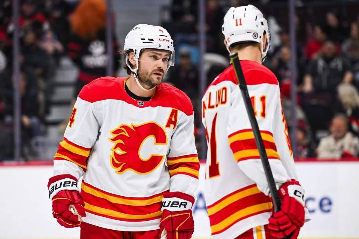 Flames' Rasmus Andersson 'getting traded … it's obvious': NHL player tour notes