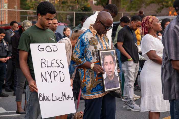 Local precinct remembers its fallen detective in interfaith memorial