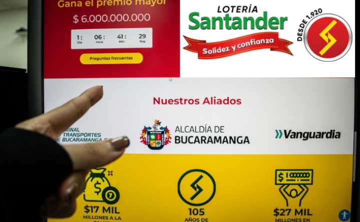 Lotería de Santander: resultados del sorteo del viernes 29 de agosto 2025